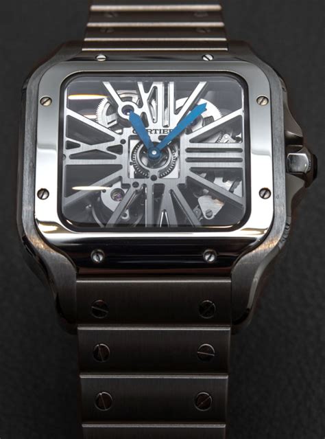 skeleton cartier watch|cartier skeleton watch black diamond.